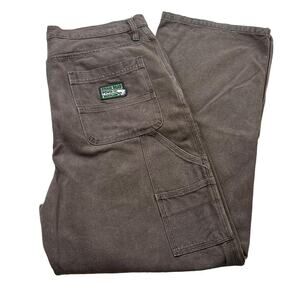 Brain Dead Double Knee Utility Pants in Brown